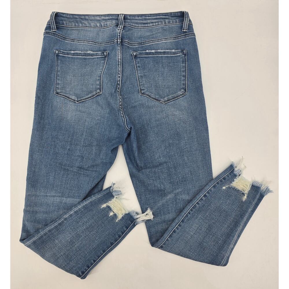 Flying Monkey Button-Fly Distressed Ankle Skinny … - image 3